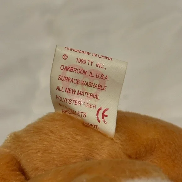 Ultra Rare TY Beanie Baby ~ Hope The Prayer Bear #4213 Tag Errors 1999 Retired! - Picture 5 of 9